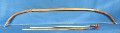 Angoni Zulu war and hunting bow & arrows