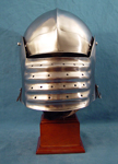 Italian bellows face sallet