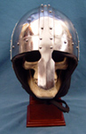 Spangenhelm with 10 gauge nasal