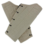 Greave padding - white / natural