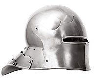 full visor German sallet