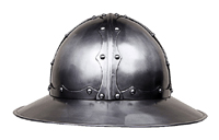 Scalloped kettle helm